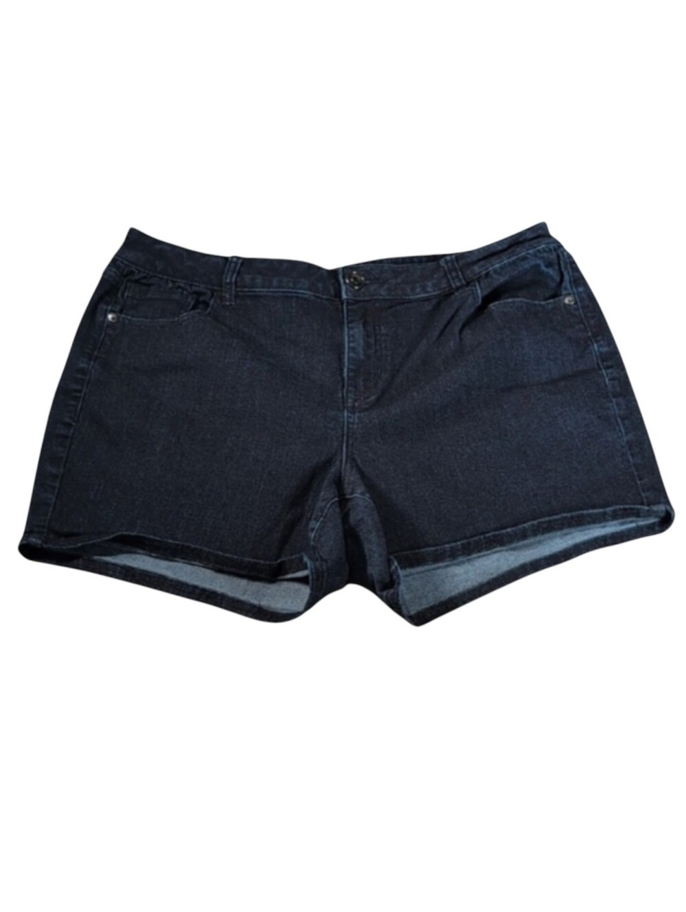 Venezia Dark Wash Denim Shorts Size 16